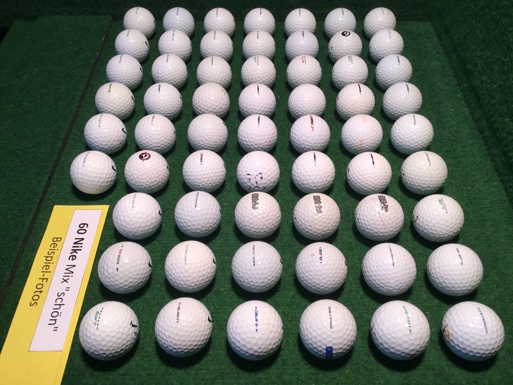 Nike Palloni: 60 Golfbälle Nike Modellmix (schön) – Usato da Bergdietikon venduto da shimano4 4