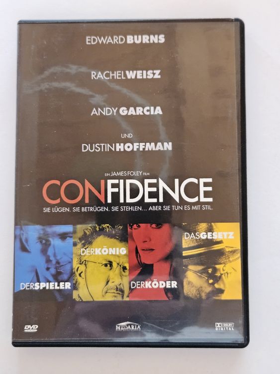 Confidence - mit Edward Burns, Rachel Weisz / DVD #WT18 | Kaufen auf ...
