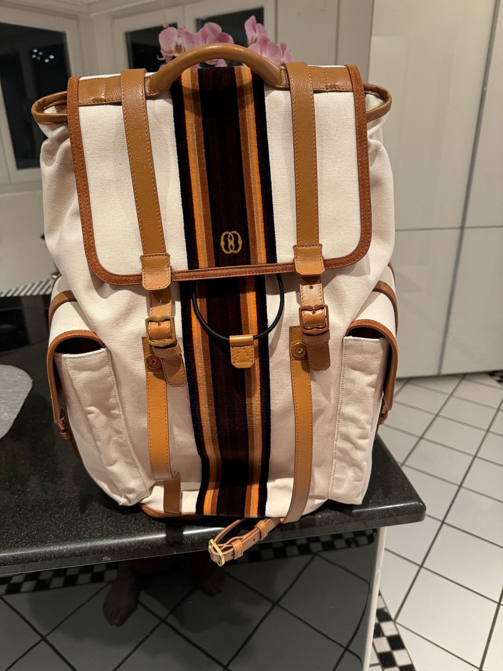 Bally Zaini: BallyRucksack Aus Baumwollcanvas – Nuovo e nell'imballaggio originale da Volketswil venduto da praxis12 1