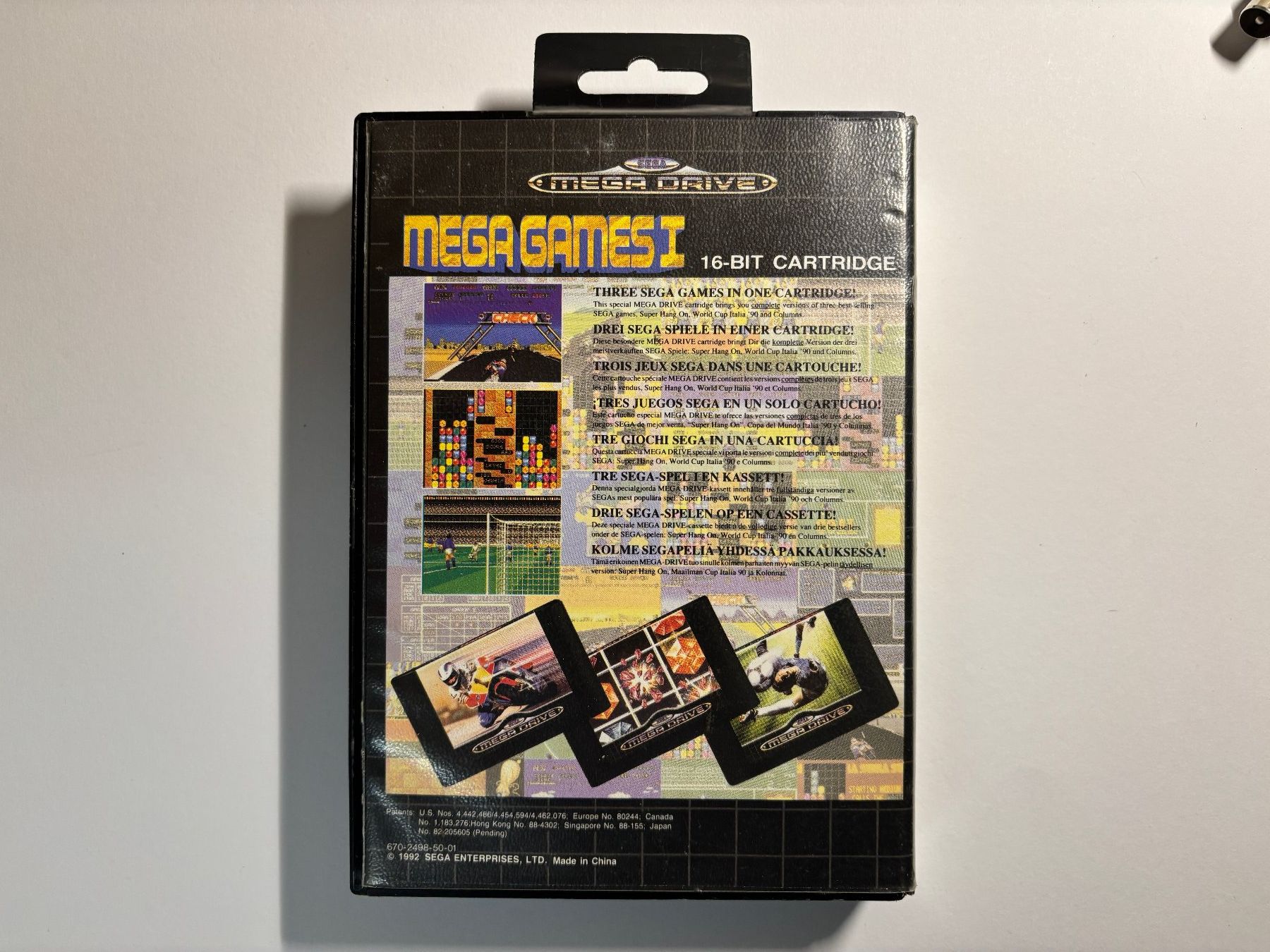 Sega Console: MD - Konsole - SEGA Mega Drive II mit Mega Games 1 – Usato da Allschwil venduto da Bullach 4