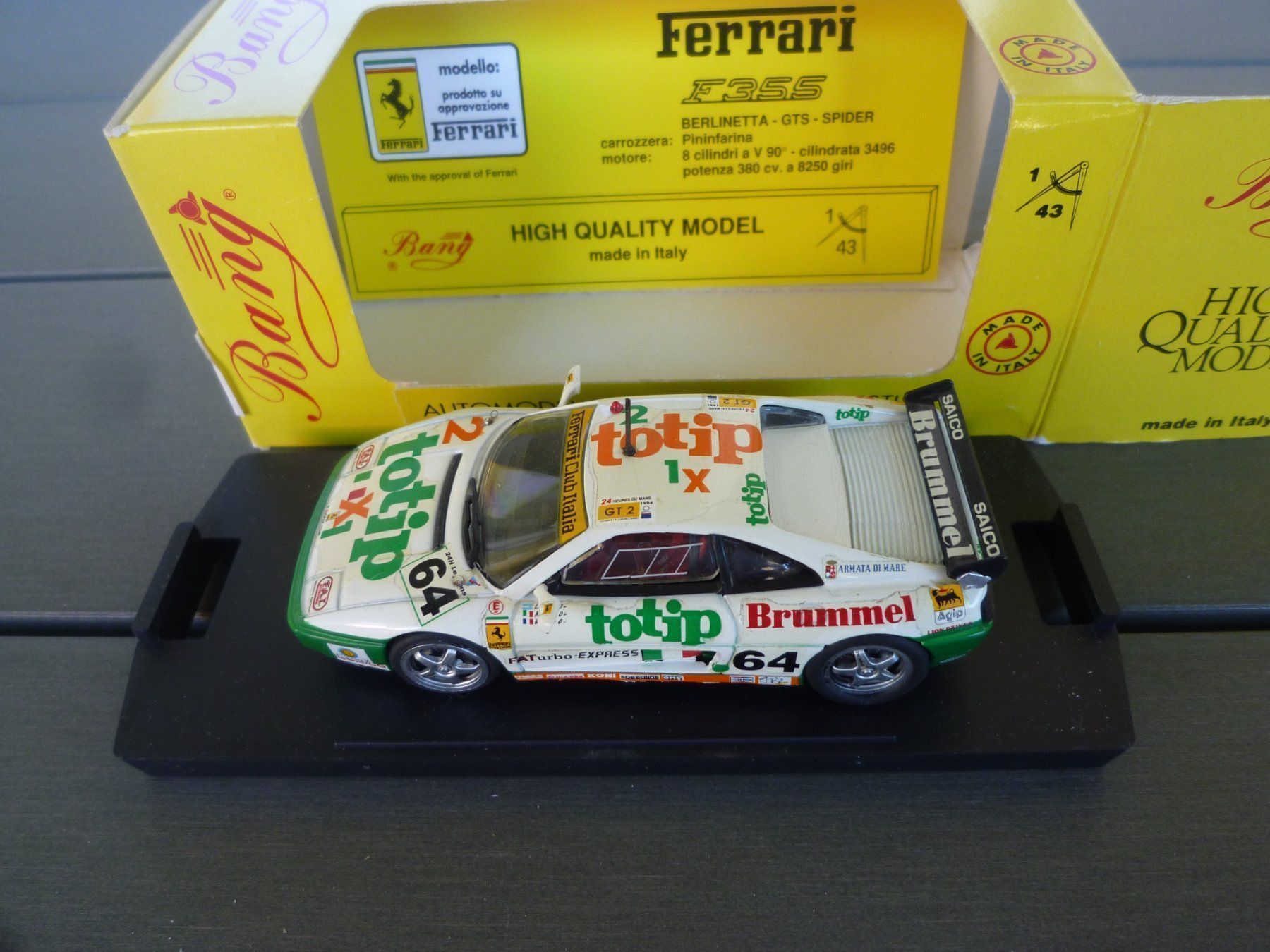 Ferrari Modellautos: Ferrari F355 Challenge (1995) – Neu und originalverpackt aus Flawil von Imperiosud 4