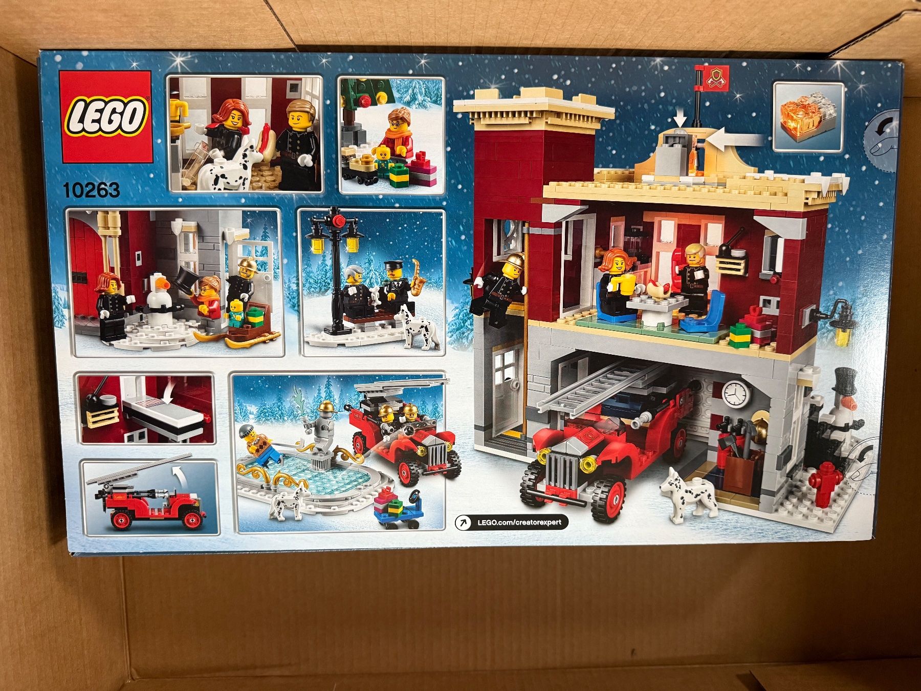 Lego Kit di costruzioni: Lego Creator 10263 - Winterliche Feuerwache – Nuovo e nell'imballaggio originale da Basel venduto da zekzek 1