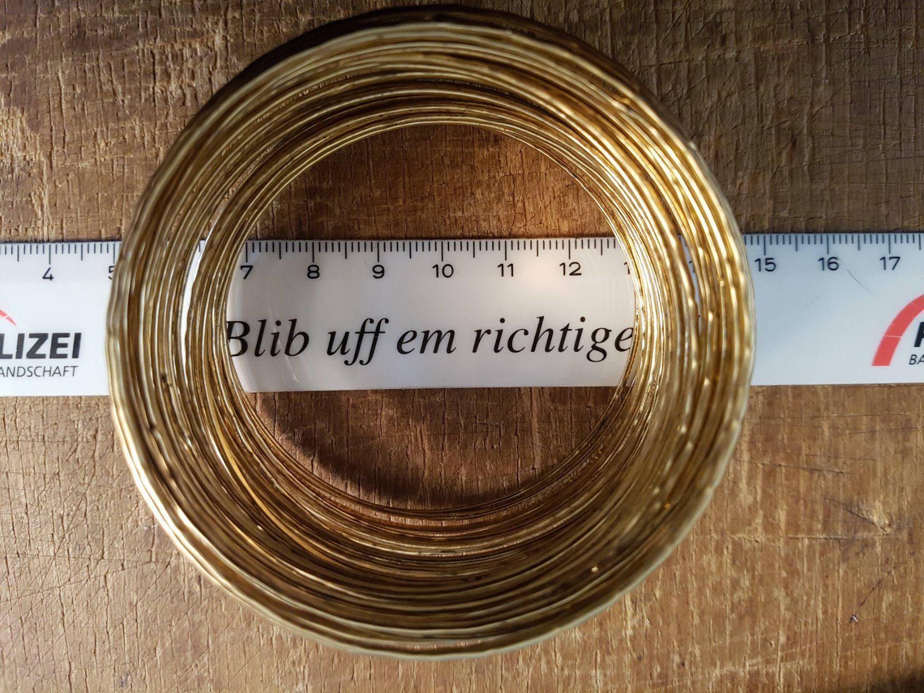 Bracciali & Braccialetti: Armreif Set 36 Armreife silberfarben, versch. gemustert – Usato da Ettingen venduto da Maranathatalitha 8