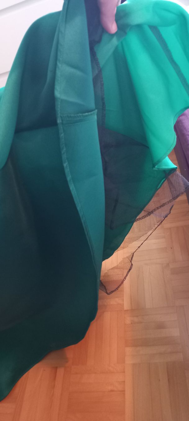 Vestiti: Abendkleid in dubkelgrün Gr 38 – Nuovo (secondo la descrizione) da Flawil venduto da nimyqu 5
