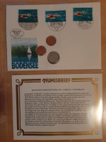 Numisbrief Euregio Bodensee, Schweiz, mit 3 Münzen! Top!