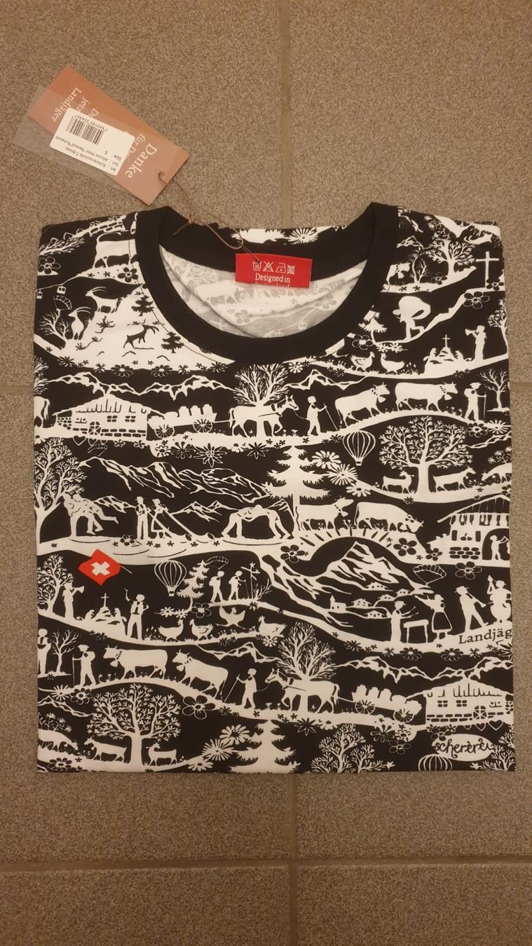 T-shirt: T-Shirt "Heimat" (Grosse S) – Nuovo e nell'imballaggio originale da Piandera Paese venduto da piandera79 3