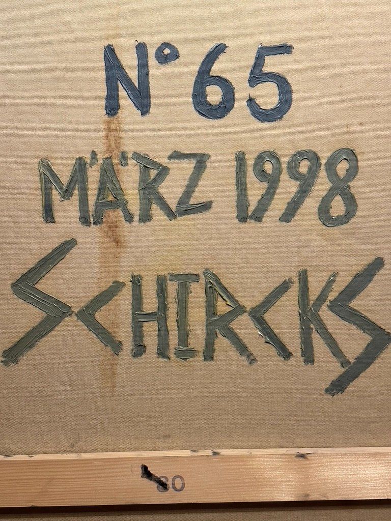 Gemälde: Braune Dächer (Grosses Ölgemälde) Nr. 65 – Gebraucht aus Unterlunkhofen von Chrono69 4
