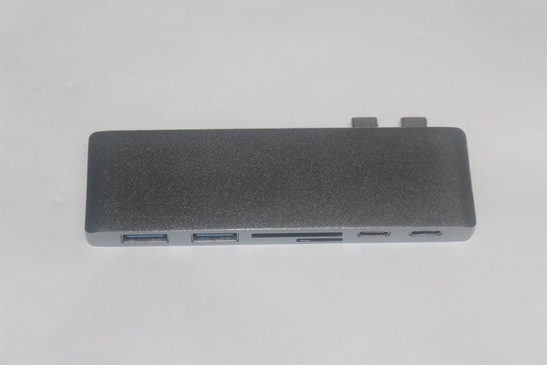 Laufwerke & Adapter: 6in1 USB Hub 3.0 Typ C Adapter Restposte – Neu (gemäss Beschreibung) aus Kirchdorf AG von Lionstein 1