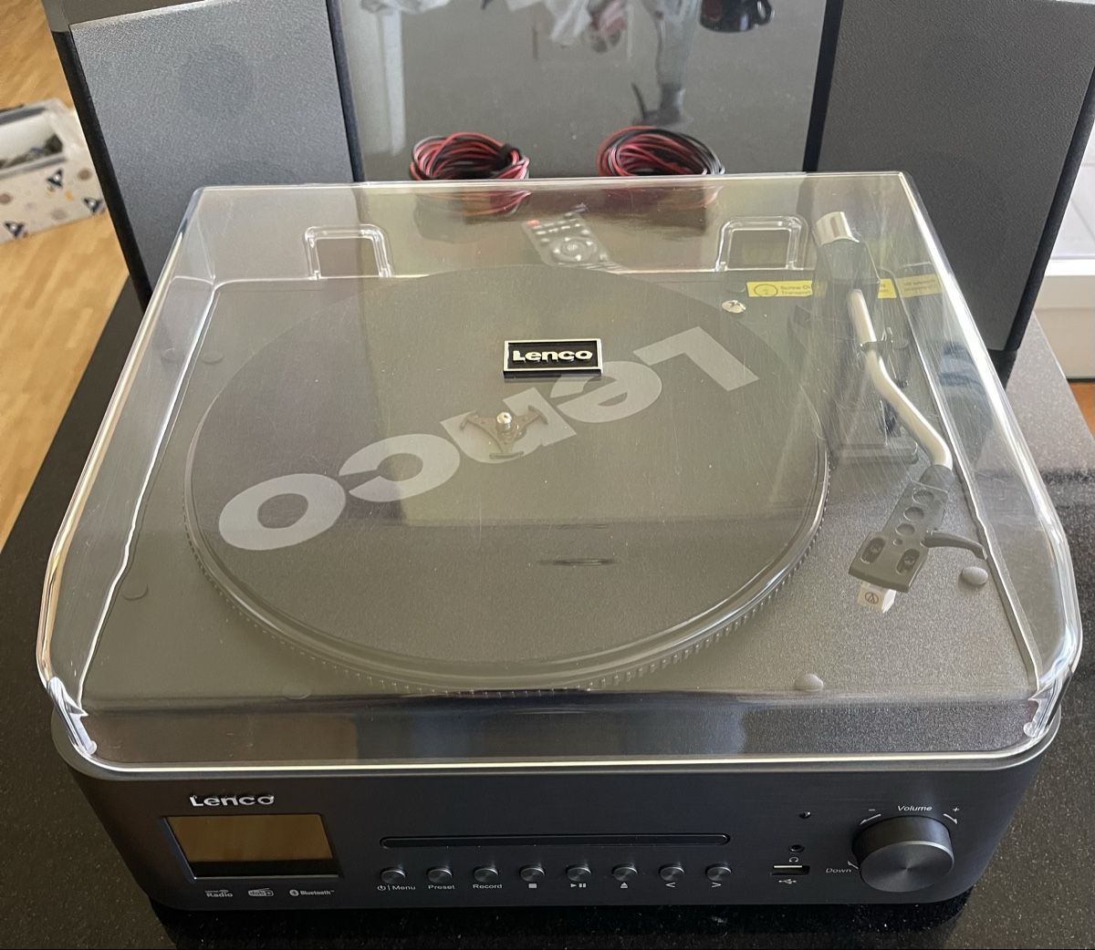 Lenco Giradischi: Lenco MC-460BK Impianto Stereo Smart con Giradischi – Usato da Sennhof venduto da gio_79cw