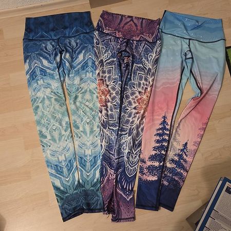 3 Electrothreads Leggins Highwaist Grösse M