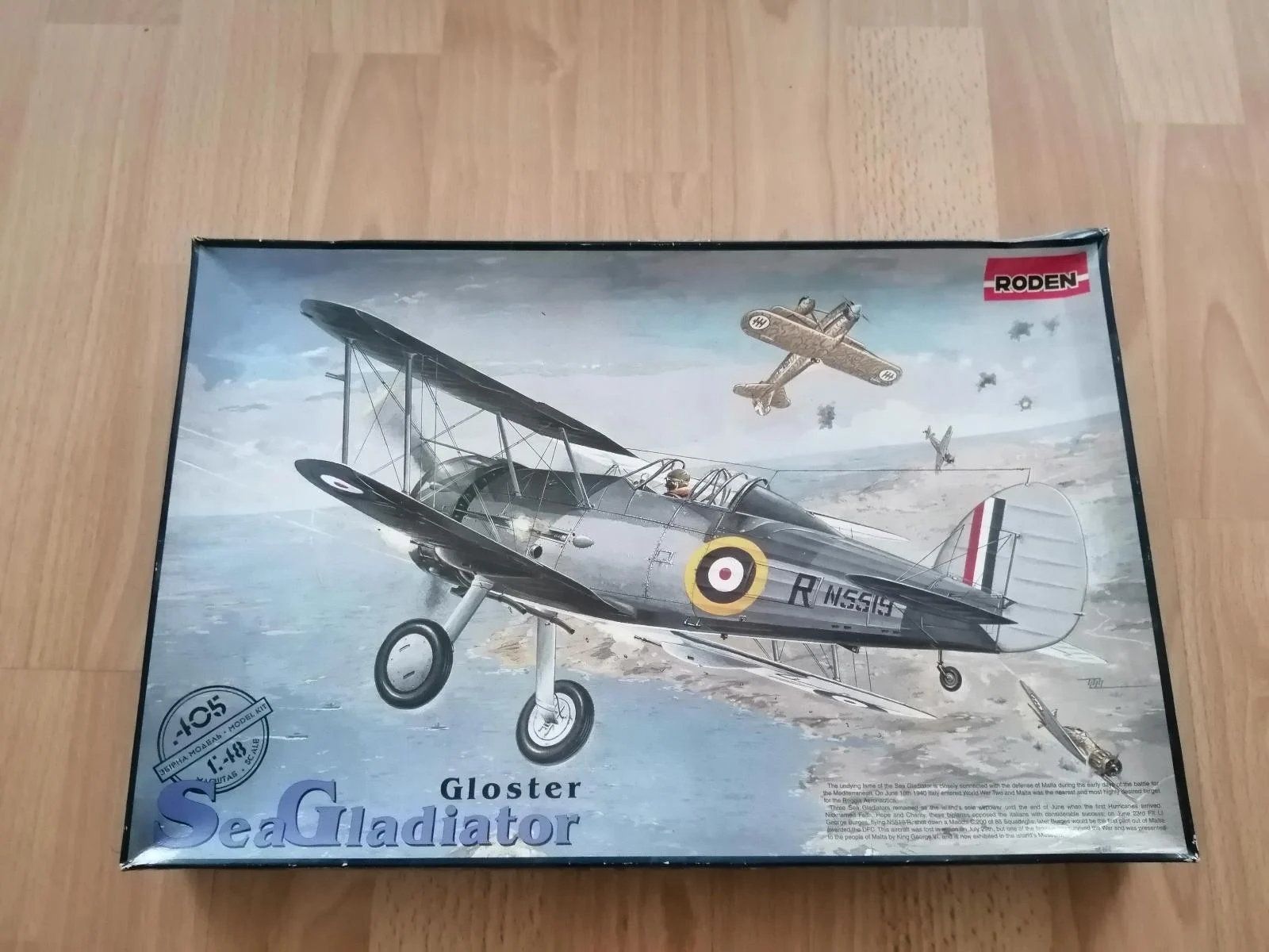 Kit di modellismo & Modellini statici: Gloster Sea Gladiator 1/48 – Nuovo e nell'imballaggio originale da Bözen venduto da jackieoh