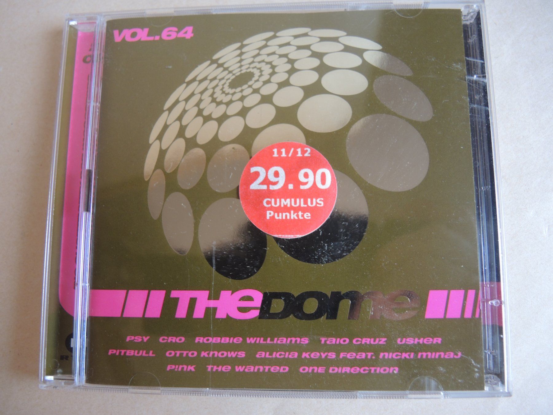 CD: 2 CD The Dome Vol.64 - Robbie Williams, Pink, uvm. – Usato da Rorschach venduto da maeck8