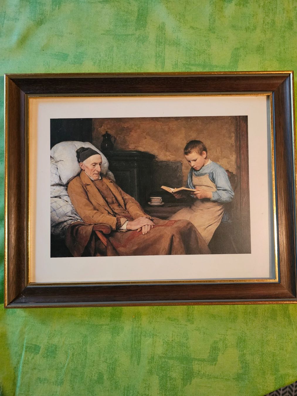 Foto & Immagini: Die Andacht des Grossvaters von Albert Anker – Usato da Bigenthal venduto da Westerngirl