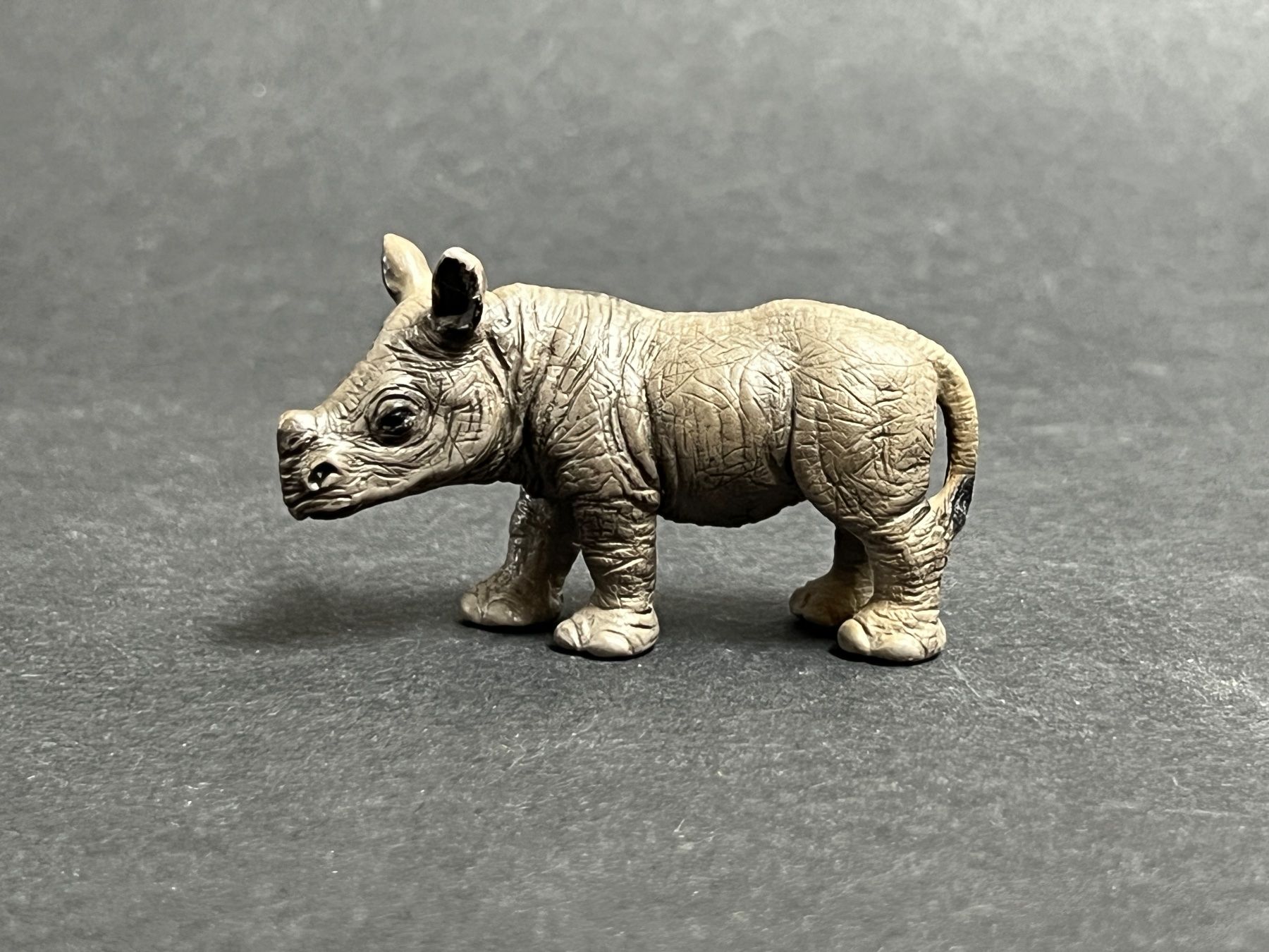 Schleich Statuette: Schleich Spitzmaulnashorn Nashorn Tier – Usato da Ennetbaden venduto da mapa05 9