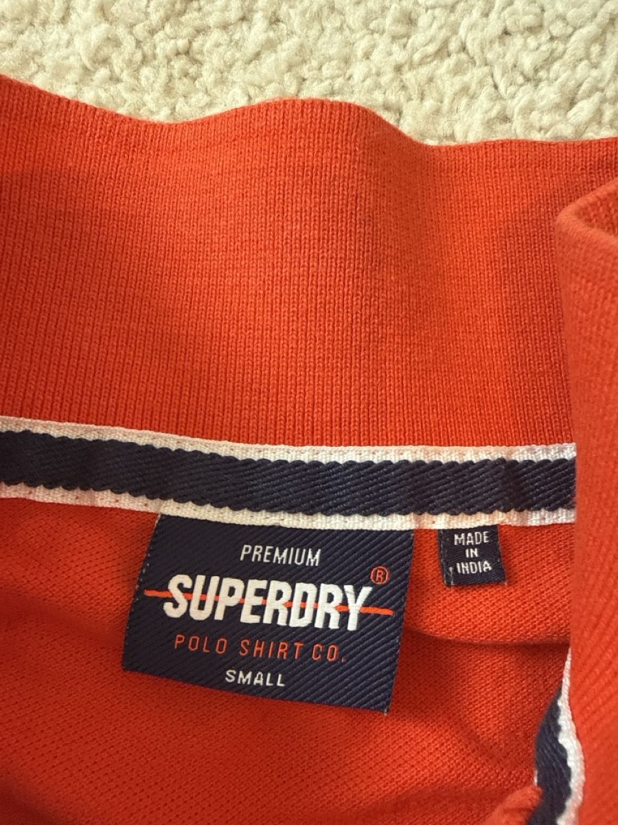 Superdry Magliette Polo: Superdry Poloshirt, Grösse S, Orange – Usato da Münsingen venduto da saenny79 1
