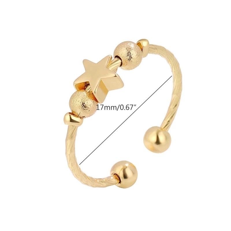 Ringe: Woman gold ring with star – Neu und originalverpackt aus Aarburg von StavFashion 2