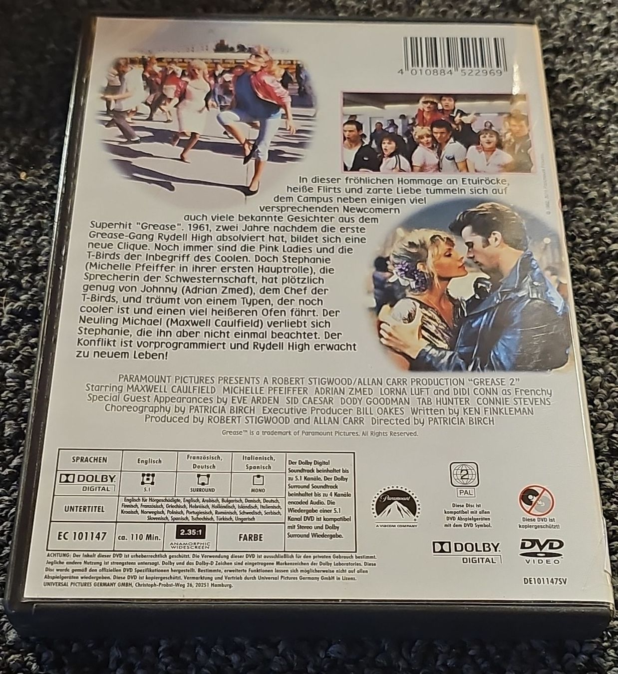 Tutti i DVDs: Grease 2 (23620) – Usato da Ruswil venduto da jan_bxl5 1
