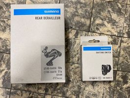 SHIMANO WECHSEL RD-U6050 10-GANG DI2 SHADOW incl SHIFTER