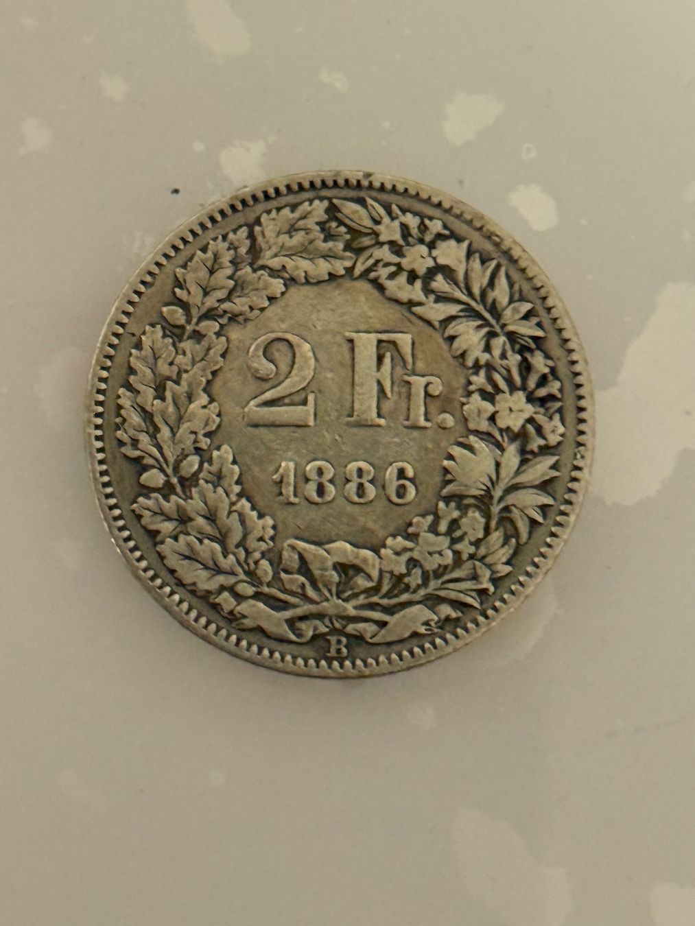 Tutti le monete: 2 Franken 1886  Rar – Usato da Wallisellen venduto da SWISS_SILVER1 1