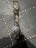 Fendi FF Gürtel 100 cm  Braun  Unisex
