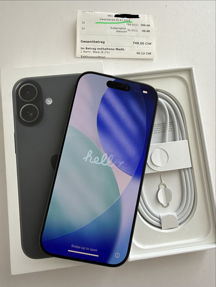 Apple Telefoni cellulari / Smartphones: Apple iPhone 17 256GB – Usato da Zürich venduto da jankais3r