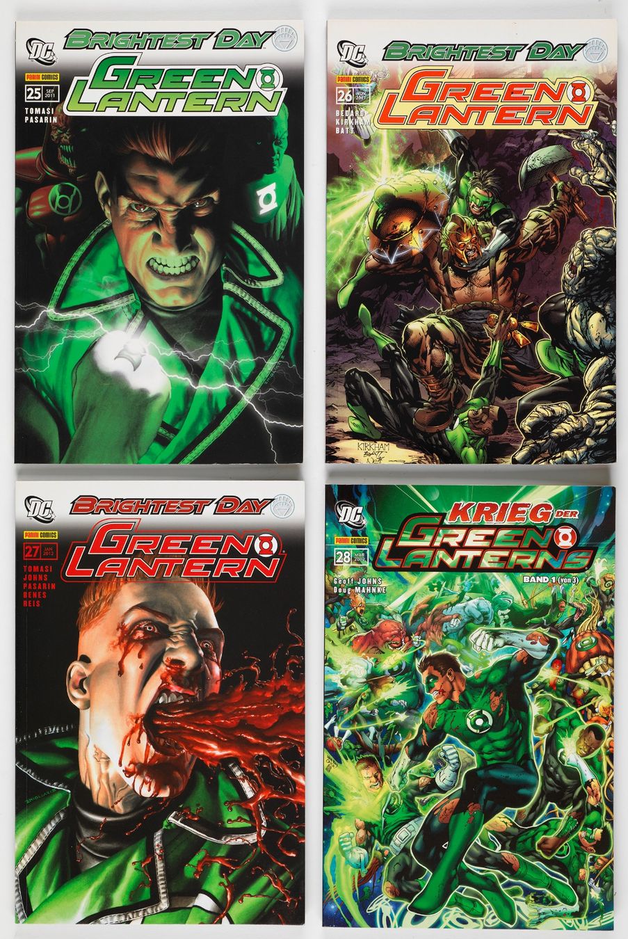 Comics: GREEN LANTERN #1-35 LOT von GEOFF JOHNS – Gebraucht aus St. Gallen von kobayashi-maru 7