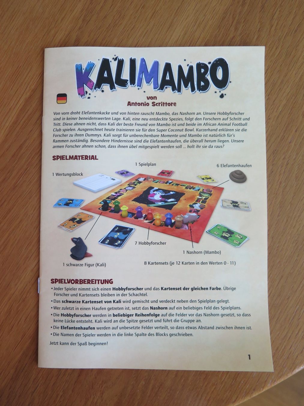 Giochi: Kalimambo – Nuovo (secondo la descrizione) da Winterthur venduto da Namo1 3