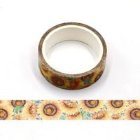 Washi Tape Sonnenblumen