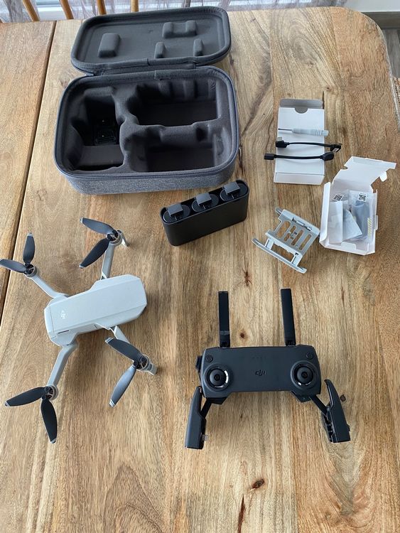 The DJI Mavic Mini is an ultralight, sub-250g drone that captures 2.7K