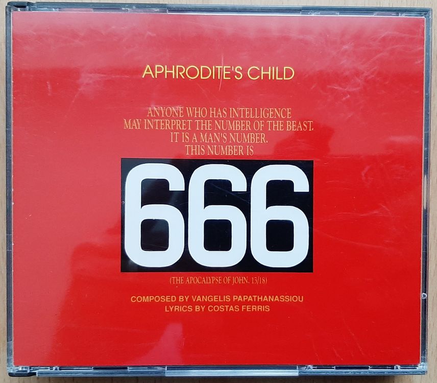 APHRODITE'S CHILD 666 2 CD Fatbox Vangelis Costas Roussos (Gebraucht ...