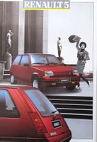 Prospekt Renault R5 1988 inkl. Preisliste ( CH )