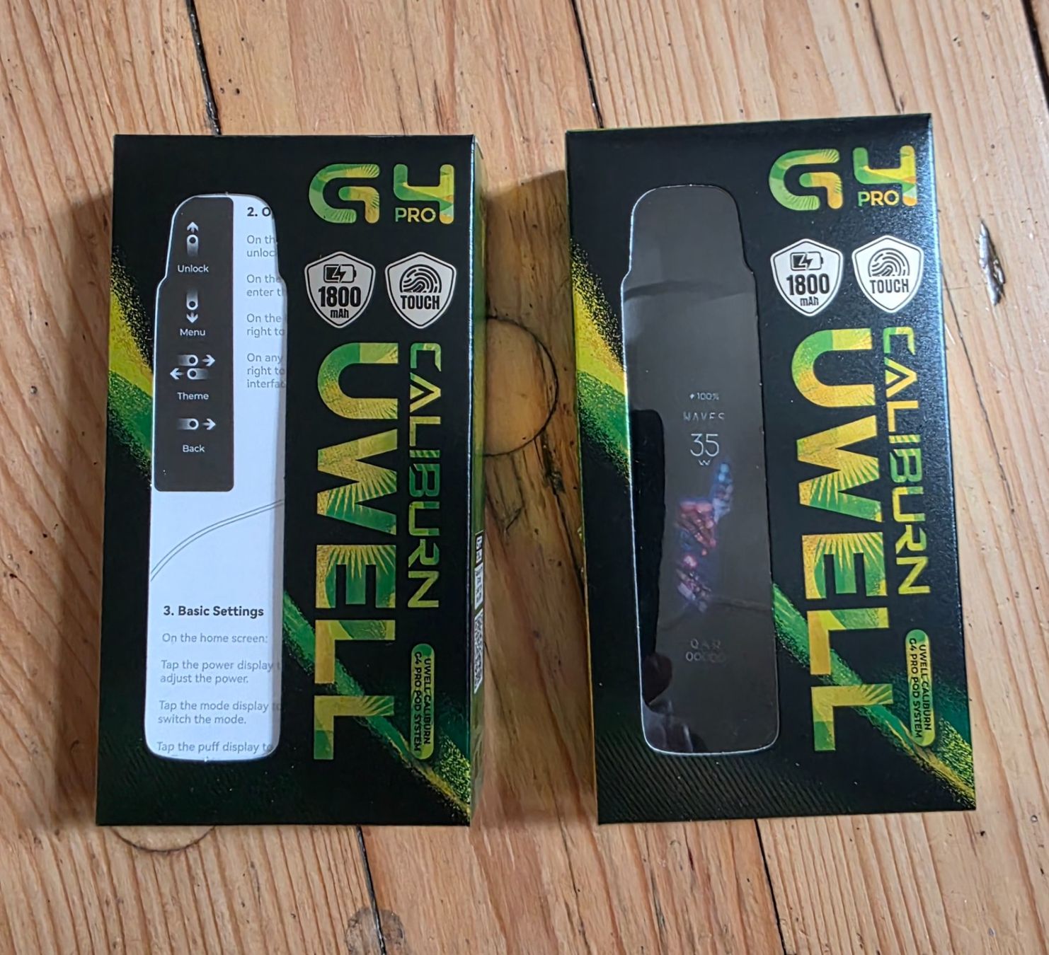 Uwell Altri Prodotti per fumatori: 2 x Uwell Caliburn G4 Pro Podset – Usato da Andelfingen venduto da Maxxximus 2