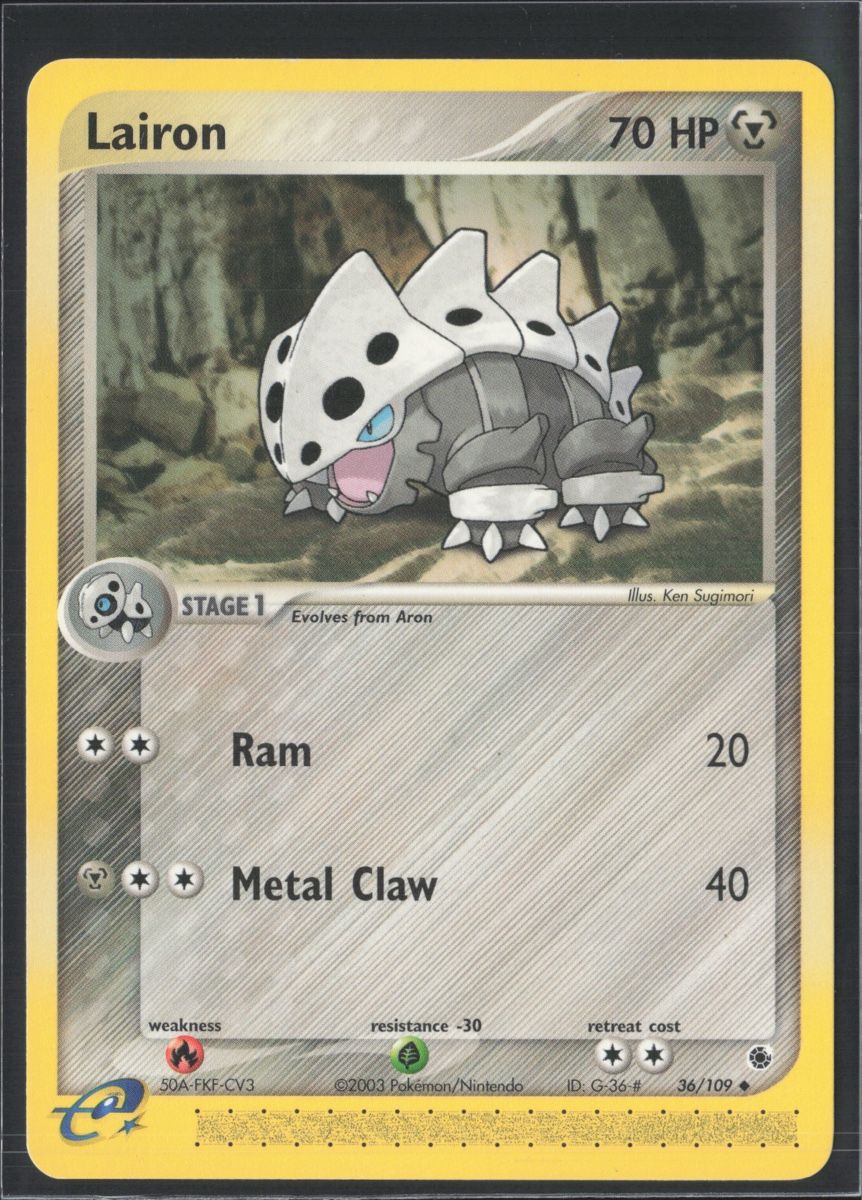 Pokémon Sammelbilder & Trading cards: POKÉMON / Lairon / EX Ruby & Sapphire 2003 🇺🇸 – Gebraucht aus Herzogenbuchsee von TCG-High-Quality