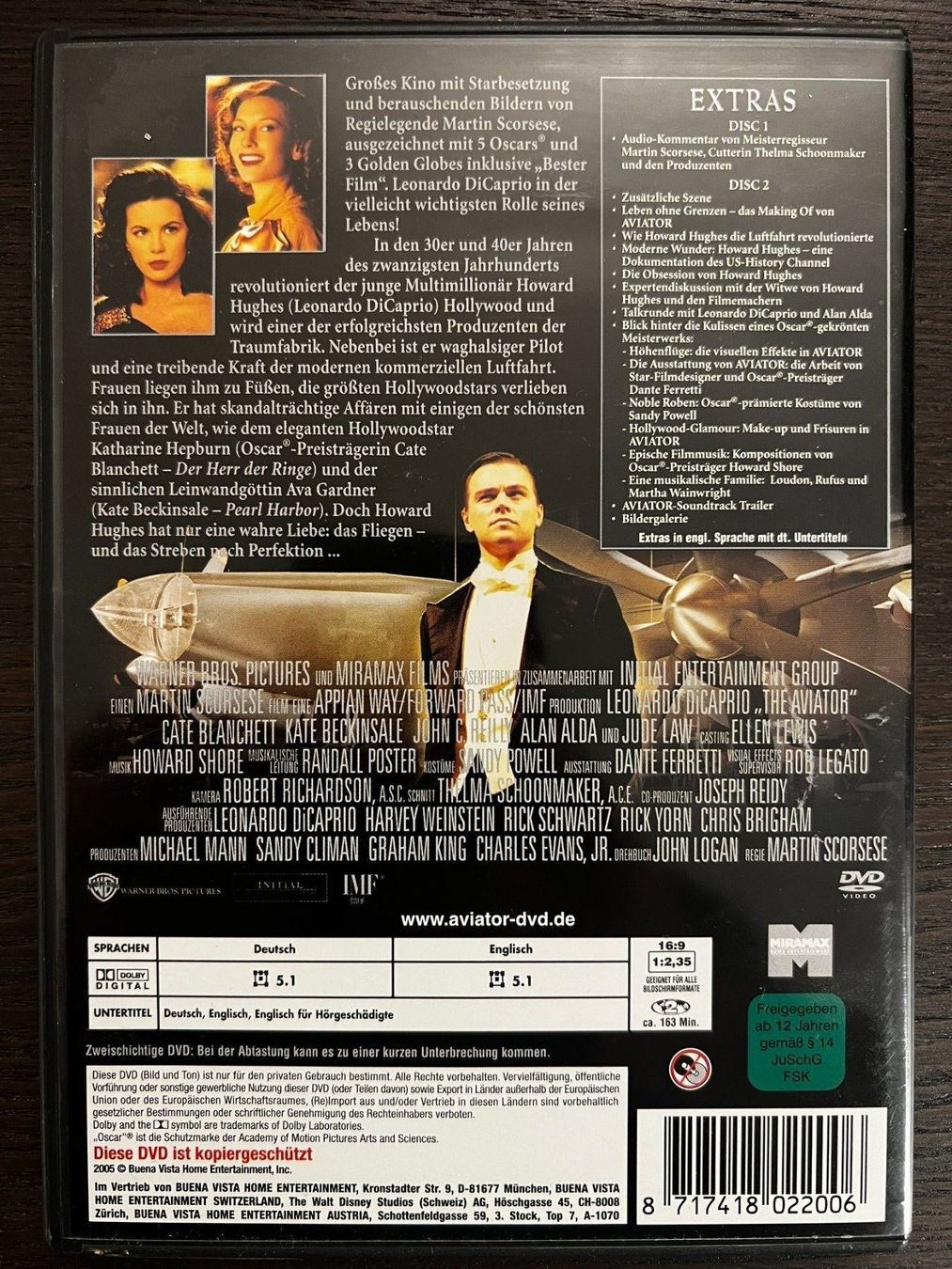 Tutti i DVDs: Aviator – Usato da Zürich venduto da FilmFreunde 1