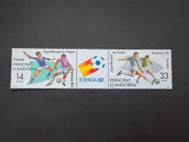 Andorra  Fussball WM 1982  Satz ** (2077)
