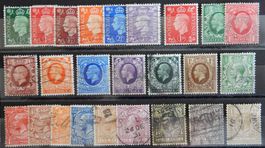 Grossbritannien Lot mit alten Werten VIII