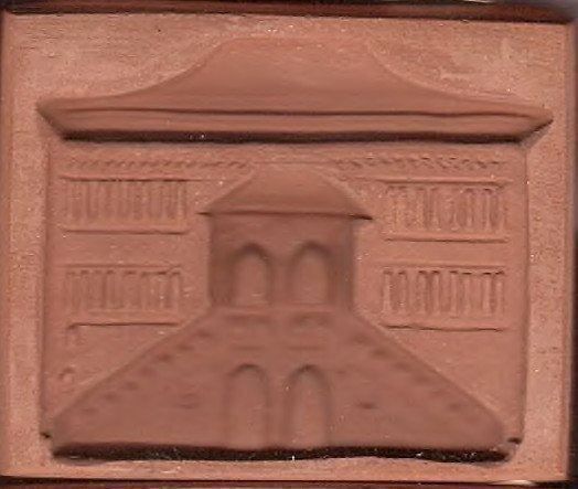 Teglie da forno: Änismodel aus Ton Rathaus – Nuovo (secondo la descrizione) da Lutzenberg venduto da Pinschi01