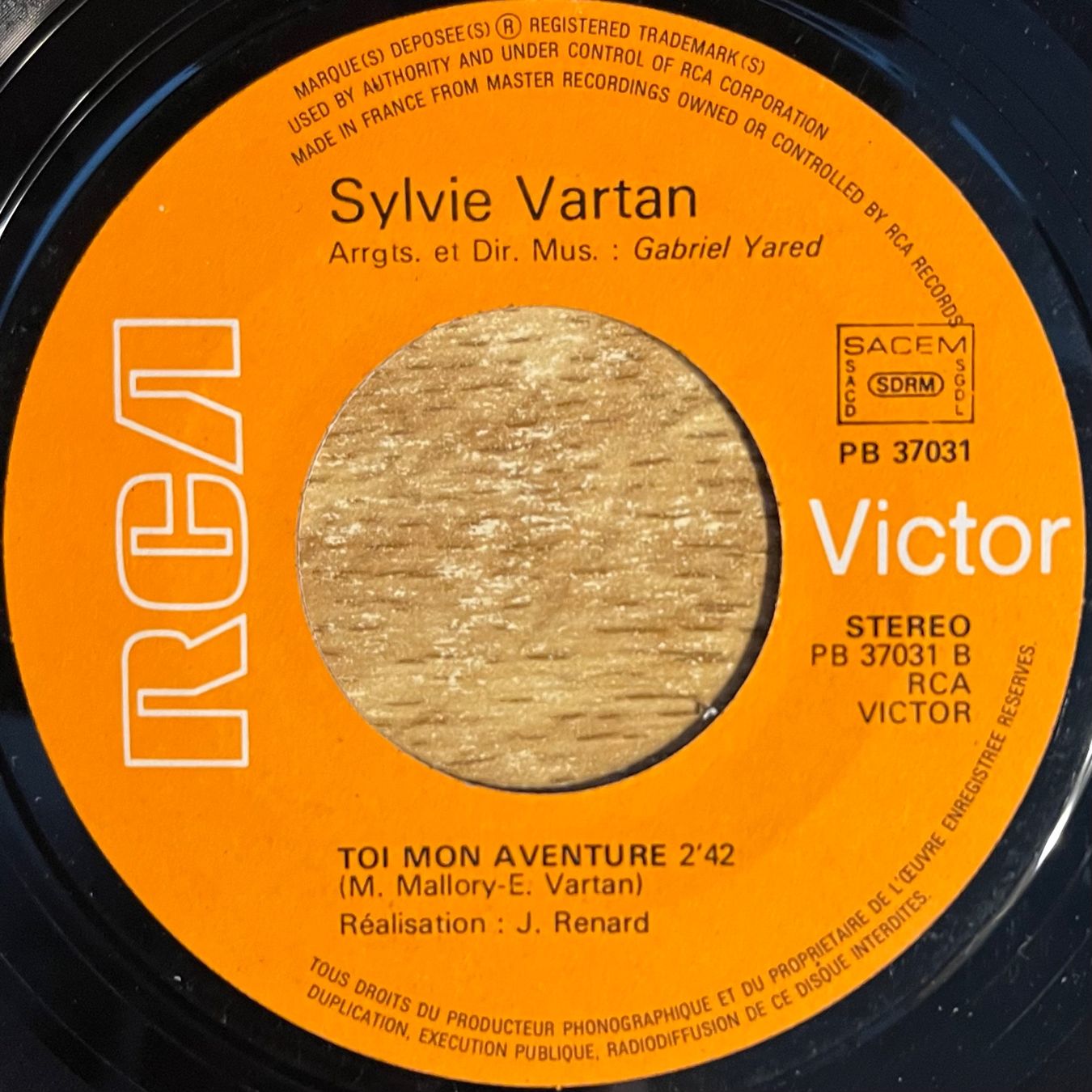 Dischi in vinile: SYLVIE VARTAN - SHANG SHANG A LANG – Usato da Bussigny venduto da vinyl-pas-cher 3