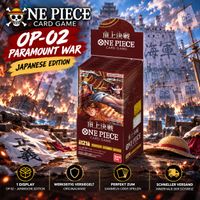 One Piece OP-02 JP Paramount War – Booster Display Sealed