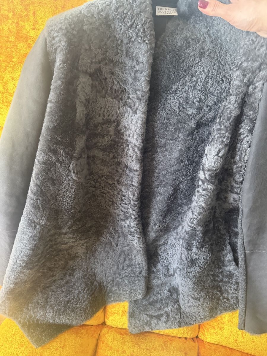 Brunello Cucinelli Jacken: Lammfell Weste  Brunello Cucinelli, Gr.S – Neu (gemäss Beschreibung) aus Zumikon von DamenFashionShop 6