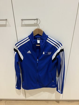 Adidas Trainingsjacke, blau-weiss, Gr. S, Top Zustand!