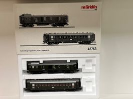 Märklin H0 Schnellzugwagen-Set 42763, Epoche II