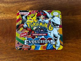 Pokémon GO Evolutions / Leere Blechdose (Sammlerbox) No.1