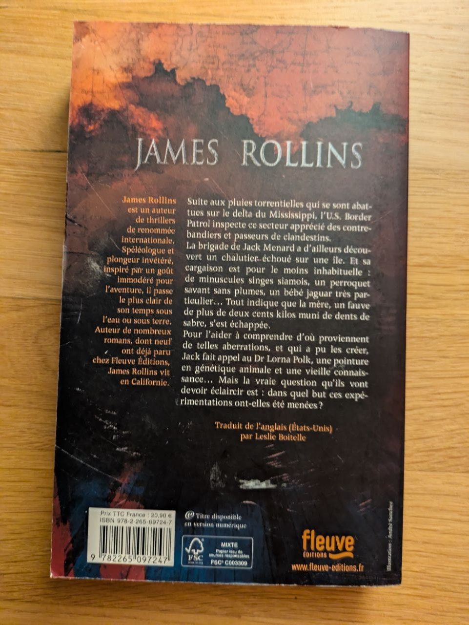 Libri: J Rollins - Le fléau d'Éden – Usato da Lausanne venduto da RR-CH 1