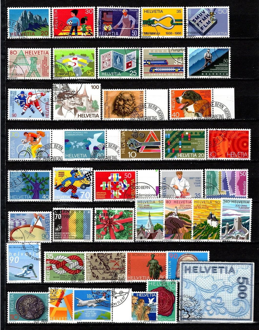 Tutti i francobolli: Sammlung Schweiz (805) – Usato da Burgdorf venduto da blinky01 1
