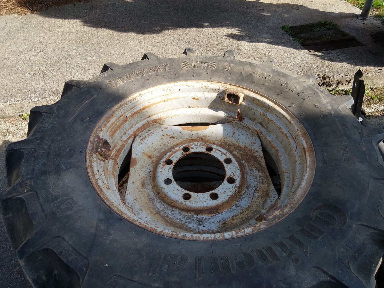 Steyr Tracteurs: 420/70R30 Rad  – D'occasion à Rohrbachgraben par jon_7d6r