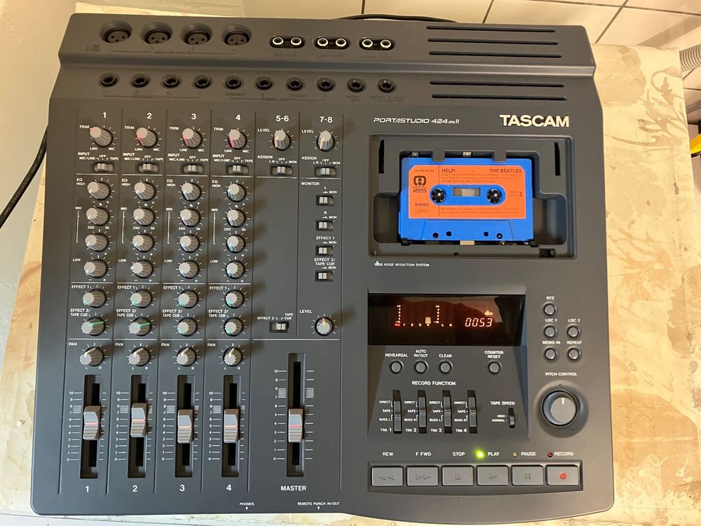 Tascam 424 mk2 portastudio tape deck recorder Kaufen auf Ricardo