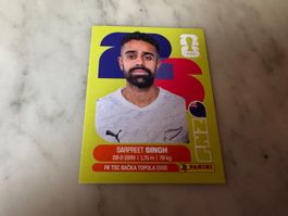 Panini Sticker Sarpreet Singh Neuseeland FIFA WM 2026 NZL 11