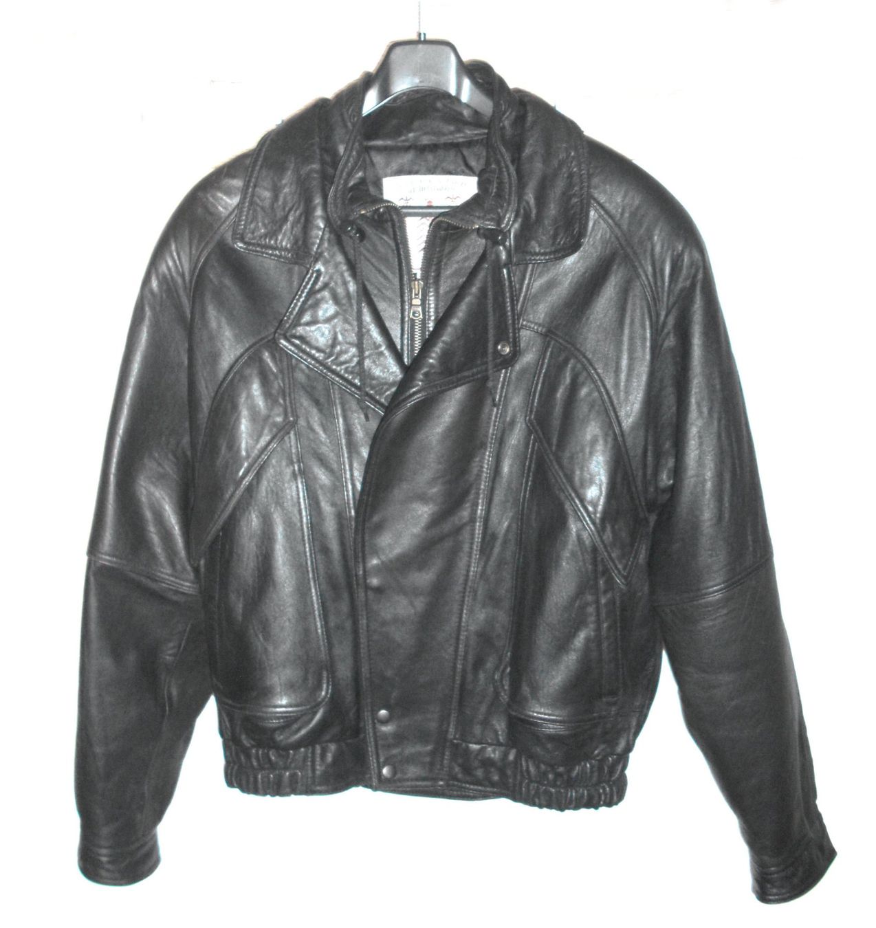 Giacche: Herren Lederjacke Schwarz – Usato da Basel venduto da chrisKB 2