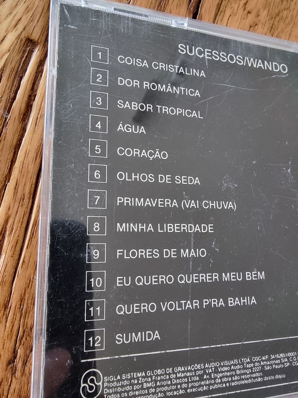 CD: WANDO SUCESSO LATINSOUND – Usato da Zofingen venduto da Tinpan 3